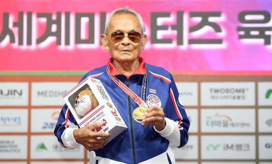 세계마스터즈육상 우뚝 '106세 사왕 잔프람'