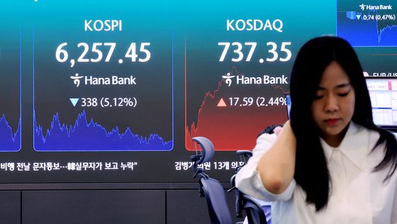 코스피, 6200대 마감