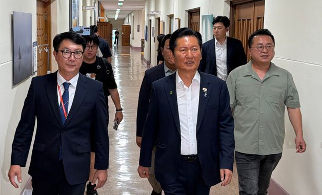 강원도 찾은 정청래 당대표 후보