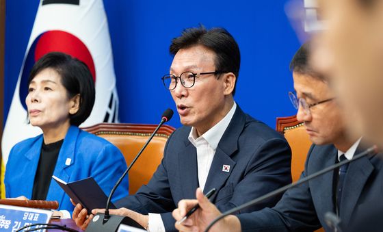 김민석 민주당 대표, 최고위 발언