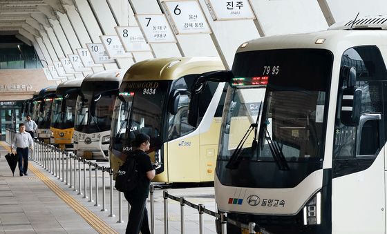 노선 줄어드는 시외·고속버스