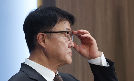 브리핑하는 주형철 경제부지사