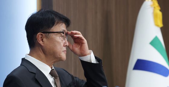 브리핑하는 주형철 경제부지사