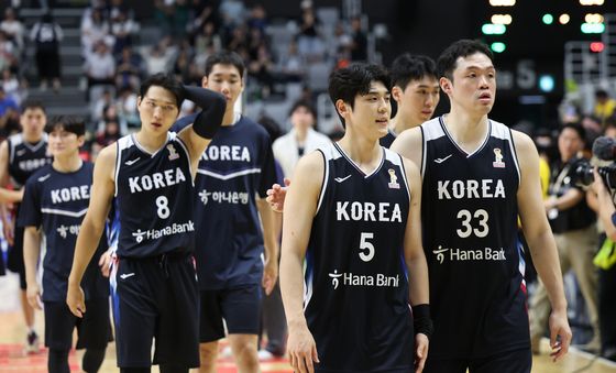 한국의 승리로 끝난 경기