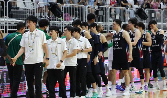한국의 승리로 끝난 경기