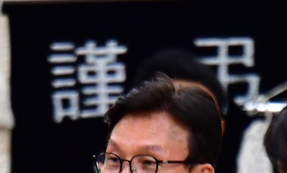 조희대 부친 조문 마친 김민석 대표
