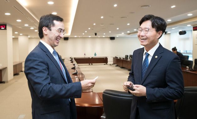 구혁채 과기정통부 1차관, 카자흐스탄 대사 면담