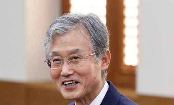 대법관 후보 추천위원회 접견하는 조희대 대법원장