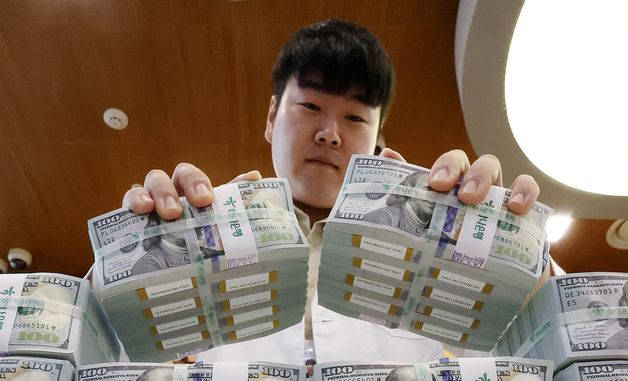 외평채 발행·달러 약세에 7월 외환보유액 5.9억달러 증가