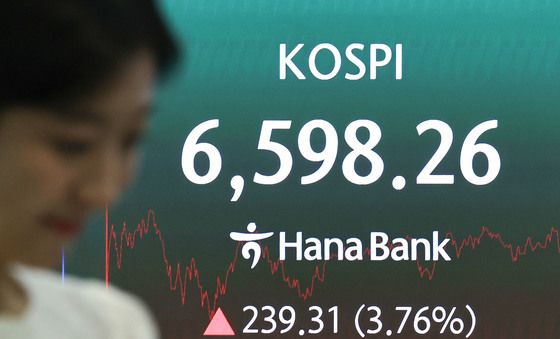 코스피 3%대 급등 마감