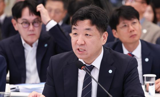 업무보고하는 박규형 대검찰청 기획조정부장