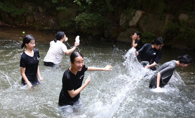 폭염을 피해서