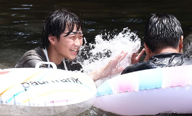 물놀이로 더위 극복!