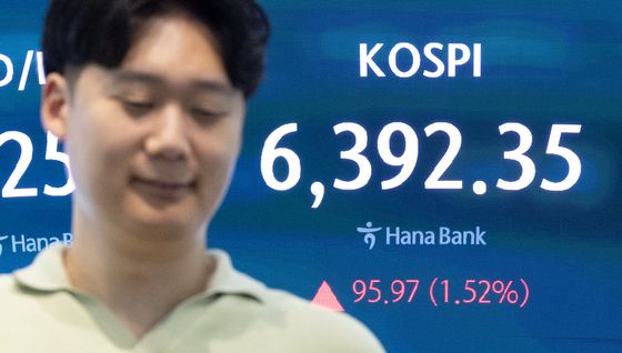 코스피, 1%대 상승 출발