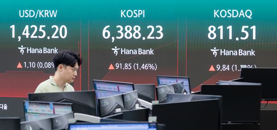 1%대 상승 출발하는 코스피