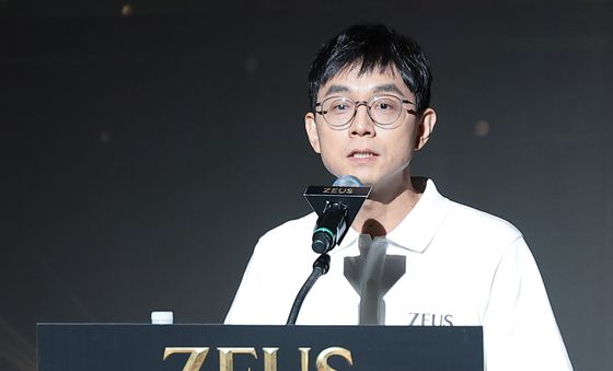 제우스 운영 방향 소개하는 김정훈 사업본부장