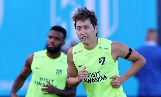 이강인, AT마드리드 합류 후 첫 공식훈련