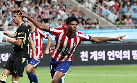 선제골 넣은 AT마드리드 도밍게스