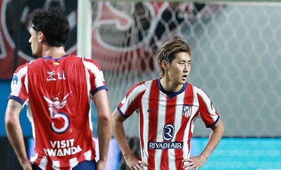 AT마드리드 이강인, 아쉬운 데뷔전