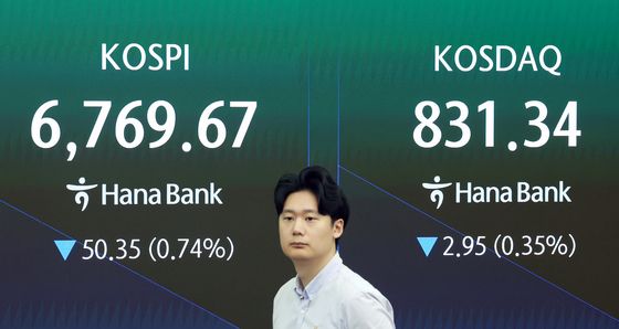 코스피·코스닥 동반 하락 출발