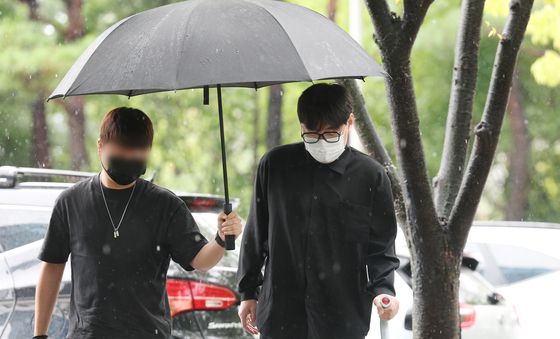 여주지원 출석하는 이진호