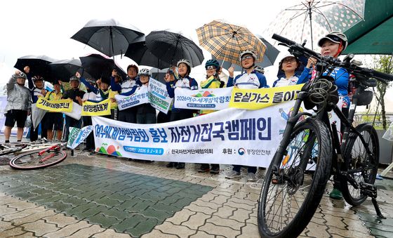 자전거로 전국 누비며 여수세계박람회 알린다