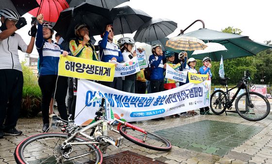 '여수세계섬박람회' 홍보 나선 한국자전거단체협의회