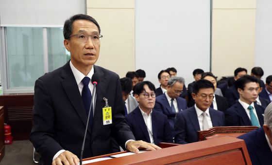 인사말하는 유재성 경찰청장 직무대행