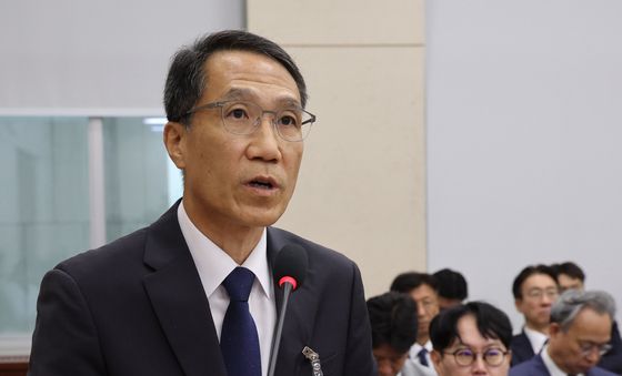 인사말하는 유재성 경찰청장 직무대행