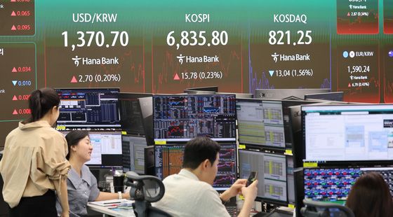 코스피, 상승 마감…코스닥은 1%대 하락