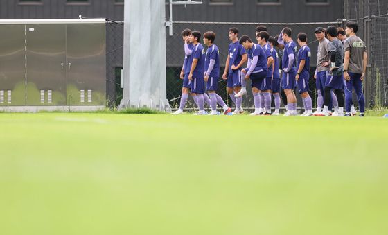 4연패 도전나선 AG 축구대표팀
