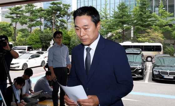 '용혜인 남편 급여 특혜' 의혹 고발인 조사 출석하는 이종배 전 시의원