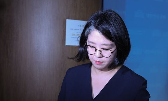 기자회견 마친 용혜인 후보자