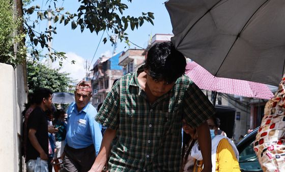 '가스 배급 위해'