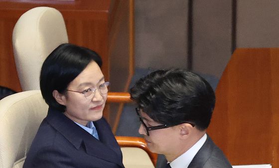 대정부질문 마친 한동훈