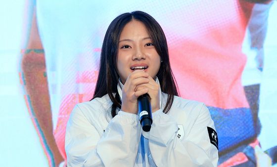 아시안게임 각오 밝히는 김채영 선수