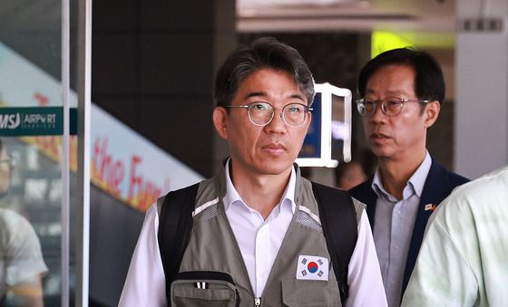 윤주석 KDRT 2진 구호대장, 네팔 카트만두 도착