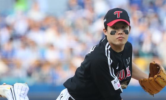 LG 임찬규 '역투'