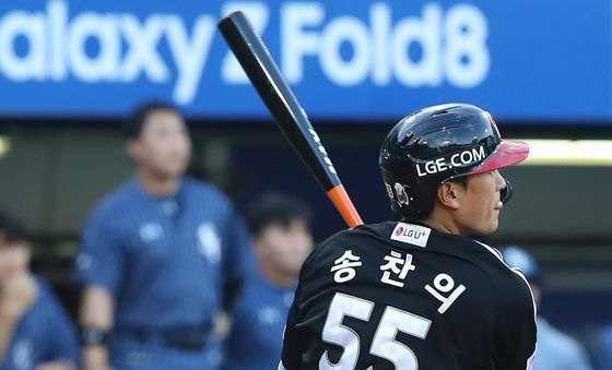 송찬의 '2타점' 동점 적시타