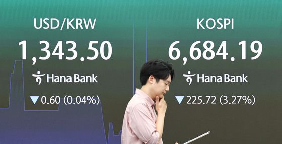 코스피 하락 출발