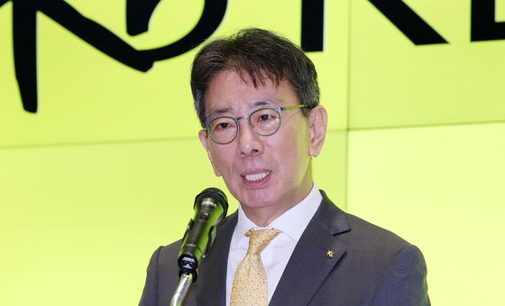 소감 밝히는 이재근 차기 KB금융 회장 후보