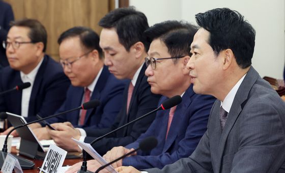 발언하는 장동혁 국민의힘 대표