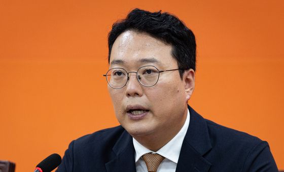 이기인 비상대책위원장 선임 밝히는 천하람 개혁신당 원내대표