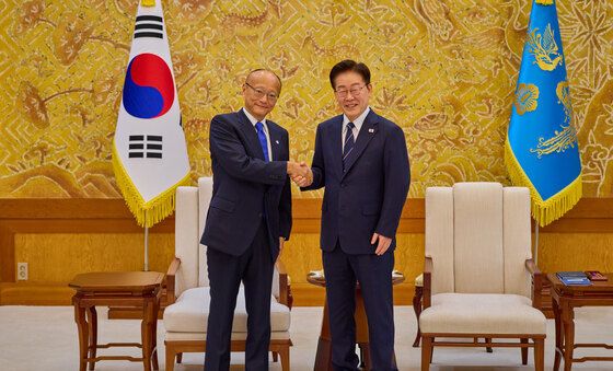 이재명 대통령, 아시아개발은행 총재 접견