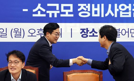 박찬대 인천시장, 서울 정비사업 토론회 '깜짝 등장'