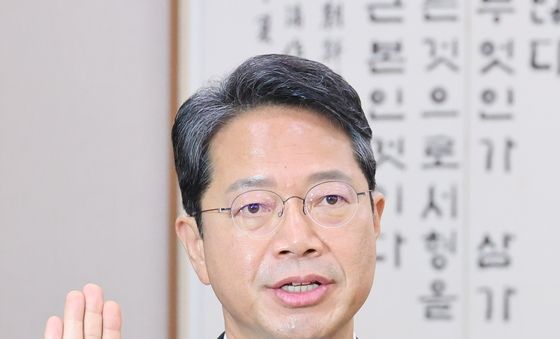김승원 법무장관 후보자 '인사청문회 선서'