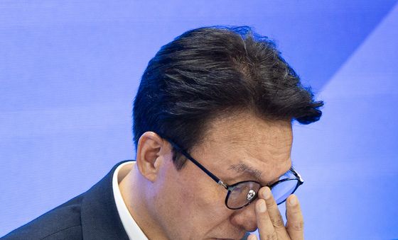 김민석 '지지율 고민'