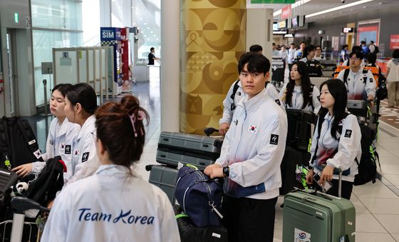AG 사격대표팀, 금빛사냥 위해 나고야 입성