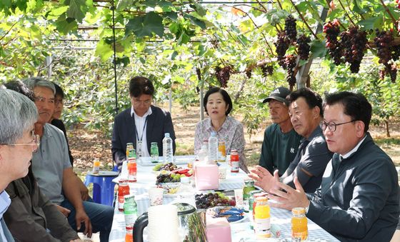 이승돈 농촌진흥청장, 온열질환 예방기술 시범사업장 방문