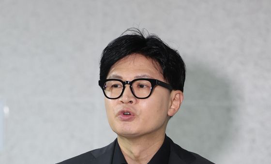 김승원 후보자 관련 브리핑하는 한동훈 의원
